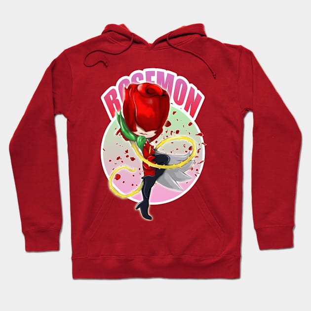 digimon chibi rosemon Hoodie by DeeMON